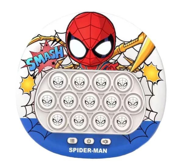 Elektroniskt anti-stress arkadspel Pop It - Spider Man II