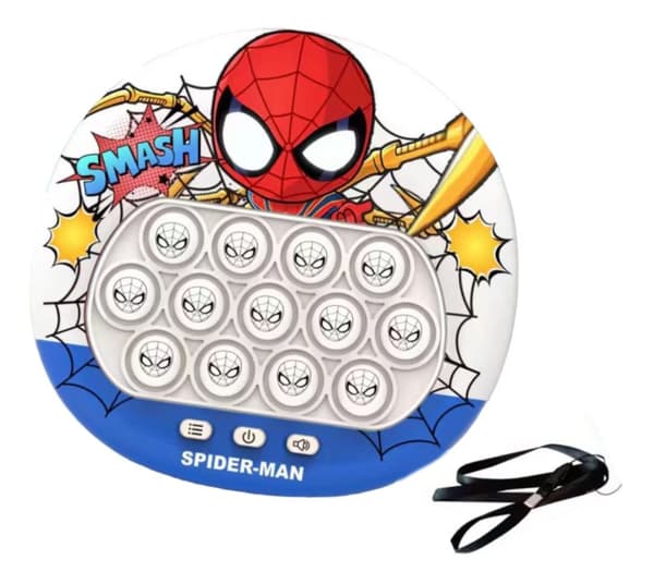 Elektroniskt anti-stress arkadspel Pop It - Spider Man II