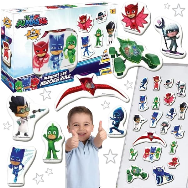 At. PJ Masks Magnets Heroes Rules ME5031-32
