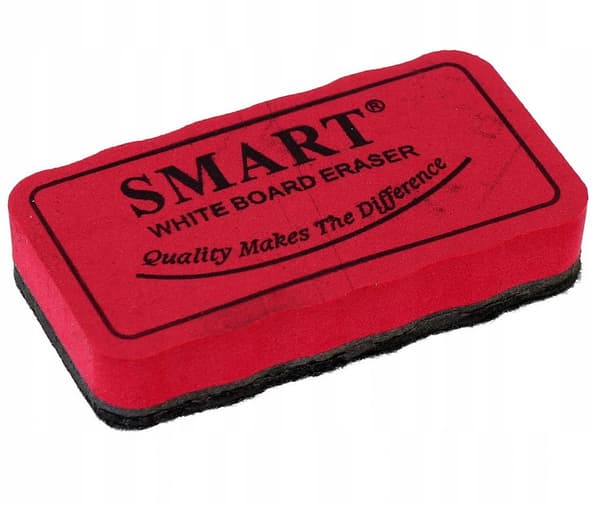 Svamp med magnet til dry-erase-tavler