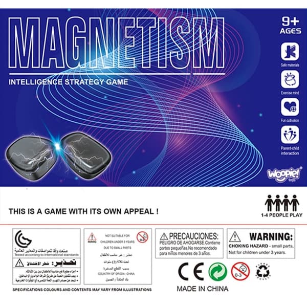 WOOPIE Spel Magnetiska Stenar på Snöre – 20 st