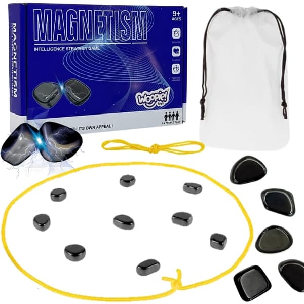WOOPIE Spel Magnetiska Stenar på Snöre – 20 st