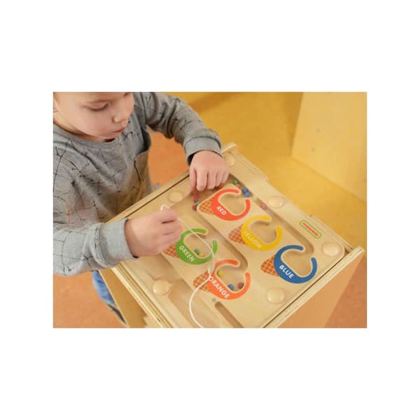 MASTERKIDZ Magnetisk labyrint Farve Sortering Spil EDU