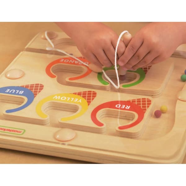 MASTERKIDZ Magnetisk labyrint Farve Sortering Spil EDU