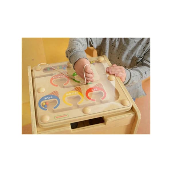 MASTERKIDZ Magnetisk labyrint Farve Sortering Spil EDU