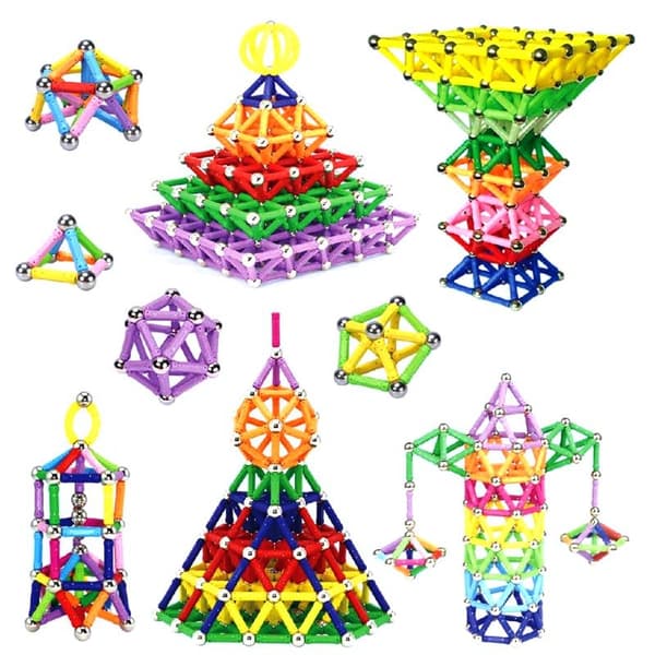 Witka - Magnetisk Byggesett, 138 deler