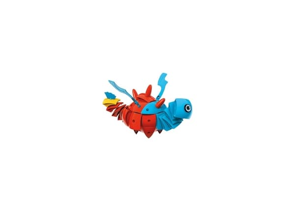 Geomag Tazoo Toco 86 pcs, Neodymmagnetleksak, 5 År, Blå, Orange, Röd