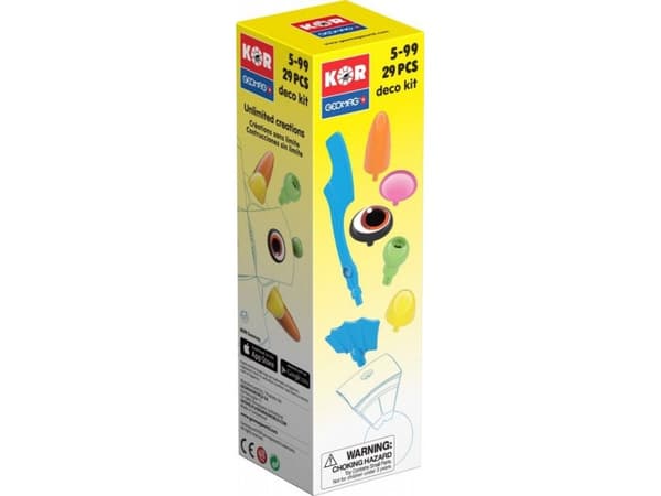 Geomag Magnetiske blokker KOR Deco KIT 29 elementer