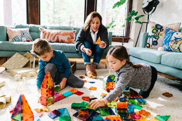 Magna-Tiles Clear Colours 100 deler