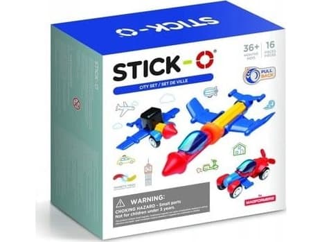 Magformers Stick-O city magneettitiilet 16 kpl (005-902003)