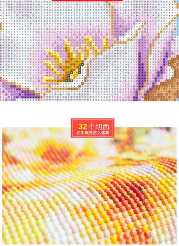 5D Diamond Painting  Vintern Hus Christmas Snö- 6 modell