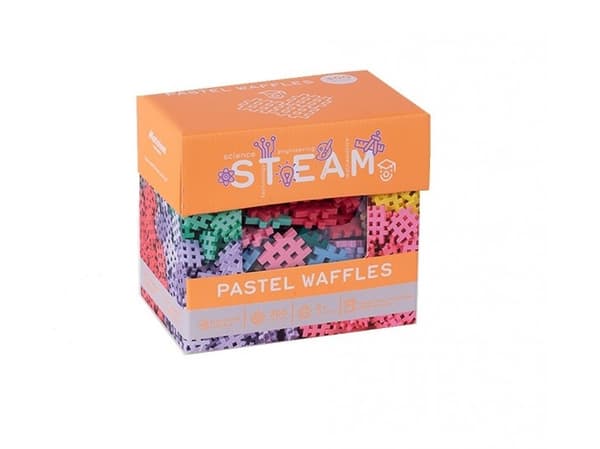 Marioinex Klocki Waffle Mini pastell 300el. 2+ Marioinex