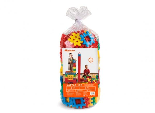 Marioinex 900277 Waffle Blocks, 170 Pieces, Multi-Colour