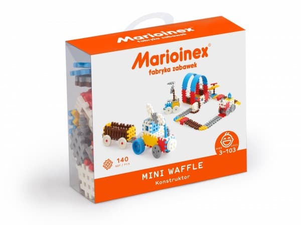 Waffle mini blocks 140 pieces Constructor (boys) Marioinex