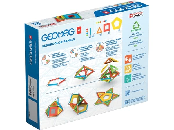 Geomag Supercolor Panels Recycled 52 st.