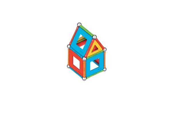 Geomag SuperColor Panels Recycled, Neodyymimagneettilelu, 5 vuosi/vuosia, Monivärinen