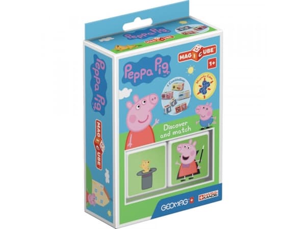 Trefl GEOMAG MagiCube Peppa Pig / Peppa Pig - magnetiska block 2el. G047