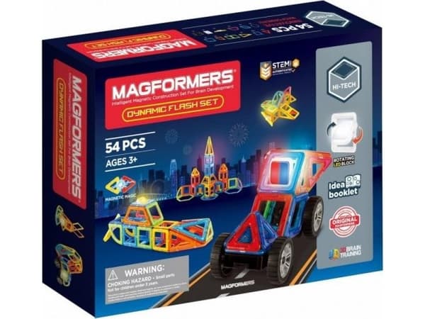 Dynamic flash magnetic blocks 54 pieces
