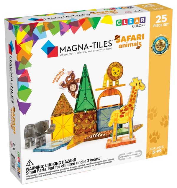 Magna-Tiles Safari Animals 25 bitar