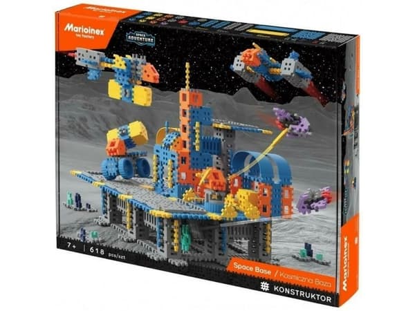 Mini Waffle Construction Blocks - Space Base