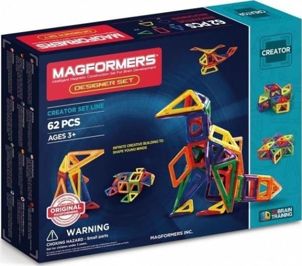 MAGFORMERS CREATOR DESIGNER 62 EL. (63081)