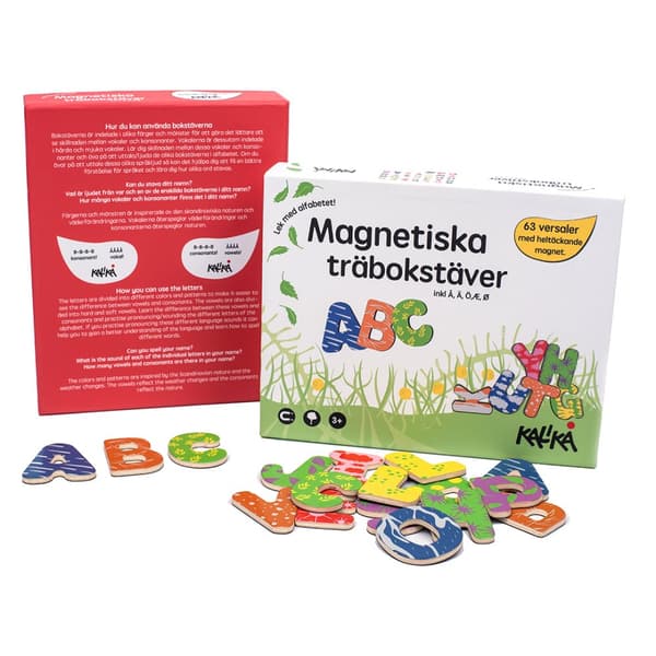 Kallikå Magnetiske Bokstaver