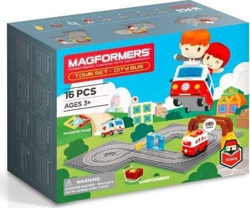 Magformers 717010, Auto & kilpailu, 3 vuosi/vuosia, AA, Monivärinen, Metalli, Muovi