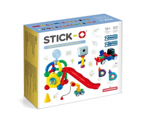 Magformers STICK-O KONSTRUKSJONSSETT 60 STK.
