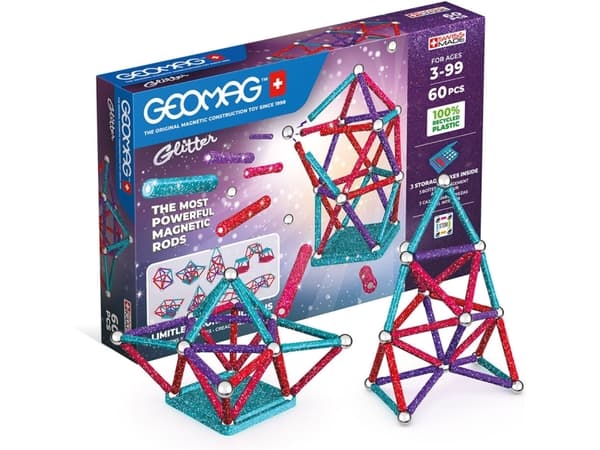 Geomag Glitter Recycled 60 st.