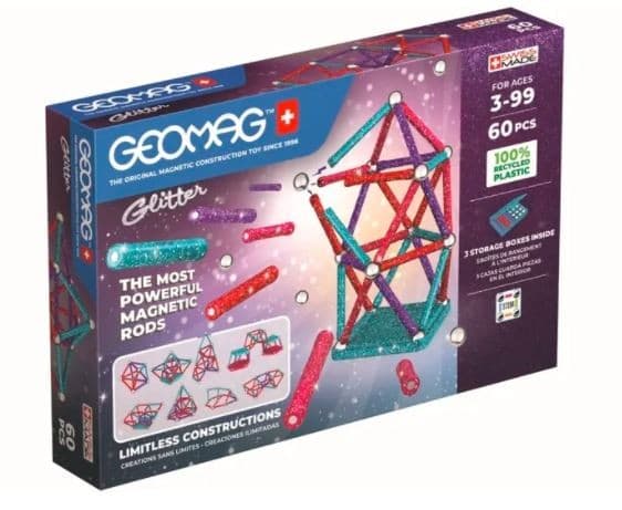 Geomag Glitter Recycled 60 st.