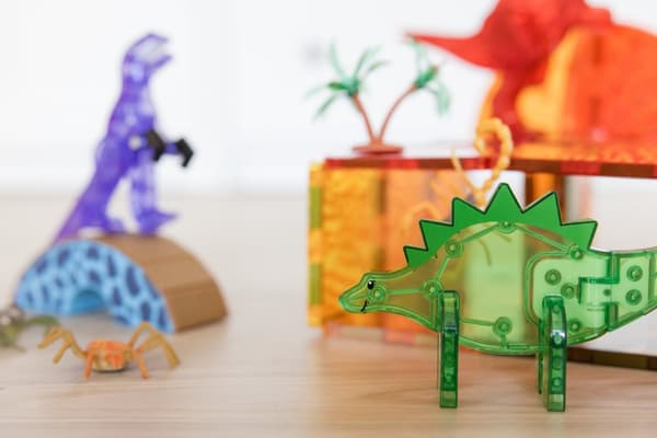 Magna-Tiles Dino World, 40 bitar