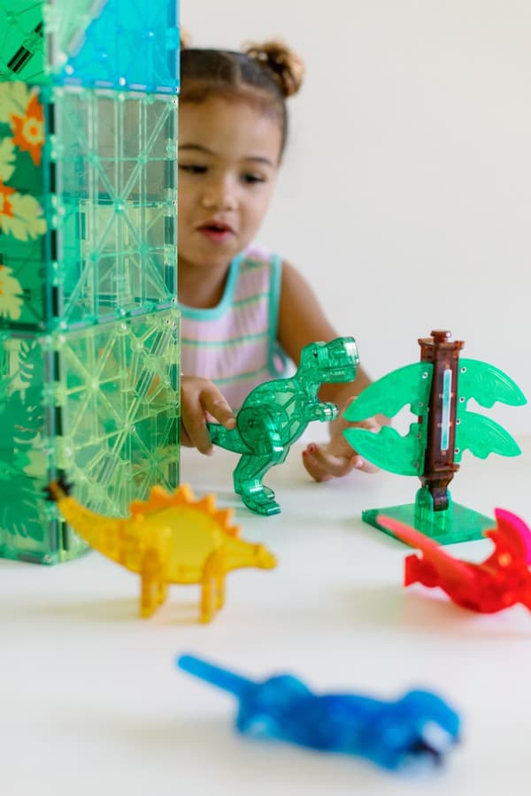 Magna-Tiles Dino World XL, 50 bitar