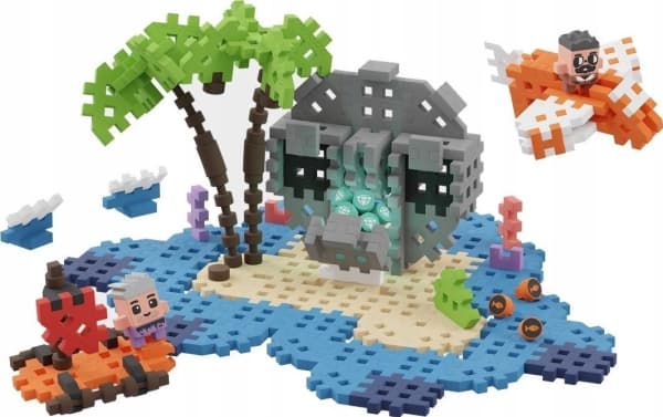 Marioinex Blocks Waffle mini - Treasure Island 148 deler