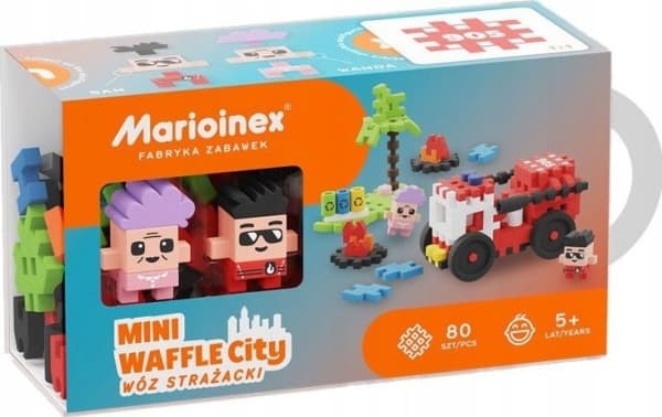 Marioinex Mini Waffle 80 tepper Brannbeskyttelse