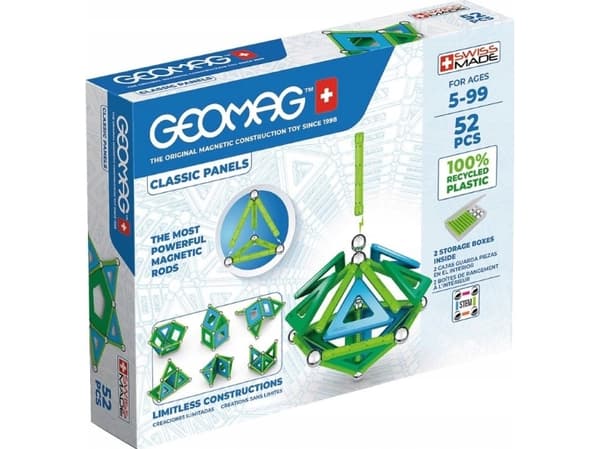 Geomag Classic Recycled Paneler 52 st.