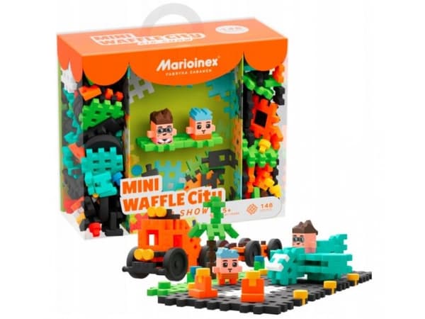 Marioinex Klocki Mini Waffle 148 elementer Air show