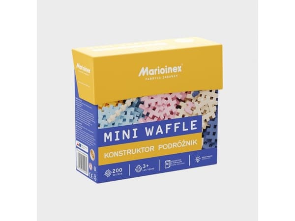 Marioinex MARIOINEX WAFLE MINI WAFFLE 200el Traveler pastell