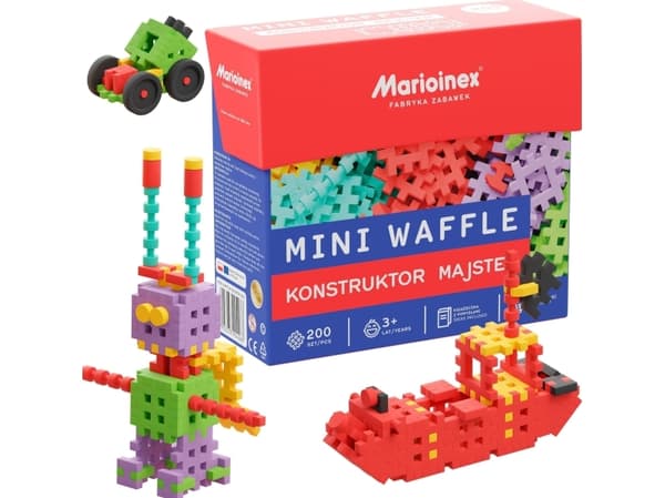 Marioinex Mini våffel - Constructor Majster 200