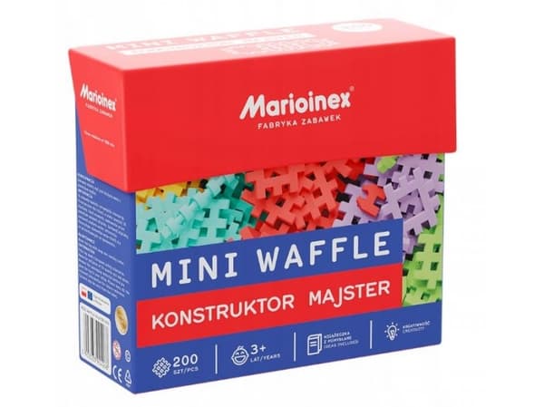 Marioinex Mini våffel - Constructor Majster 200