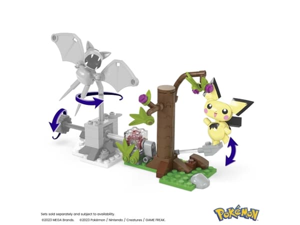 MEGA Pokémon Pichu''s Forest Forage, Byggesett, 6 år, Plast, 84 stykker, 440 g