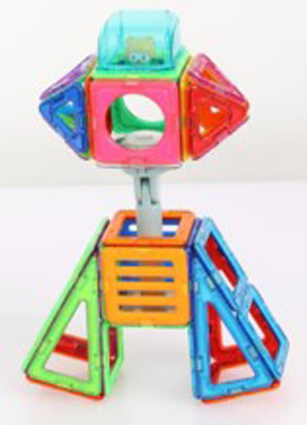 Magformers Mystery Spin Set med 40 Bitar