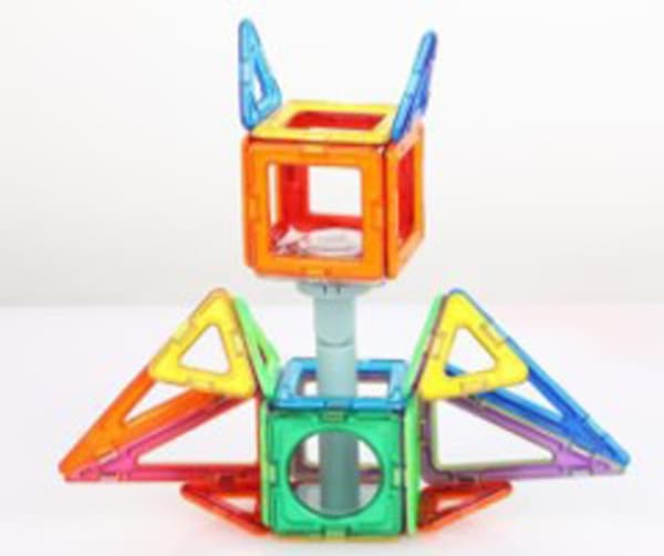 Magformers Mystery Spin Set med 40 Bitar