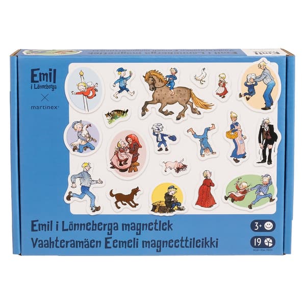 Emil Magnetlek 19 Deler