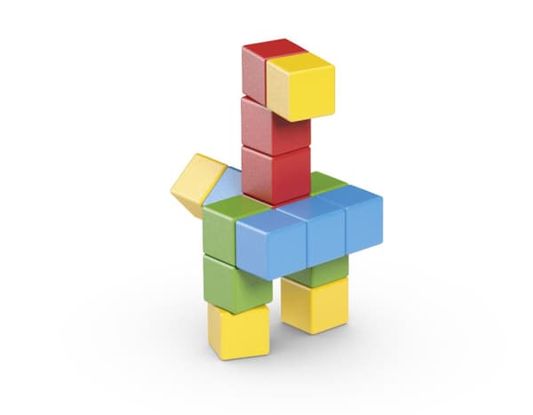 Magicube Kreativt Sett 16 deler fra Geomag