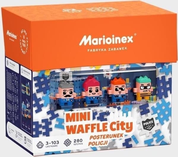 Waffle mini building blocks - Police station