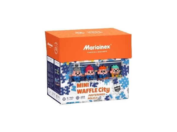 Waffle mini building blocks - Police station