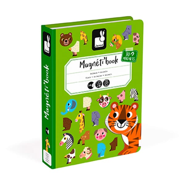 Magneti'Book Magnetlek Dyr 30 Brikker Janod