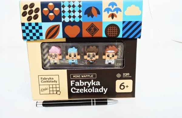 Marioinex Klocki Mini Vaffel - Wadel Chocolate Factory 230 elementer