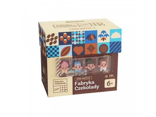 Marioinex Klocki Mini Vaffel - Wadel Chocolate Factory 230 elementer