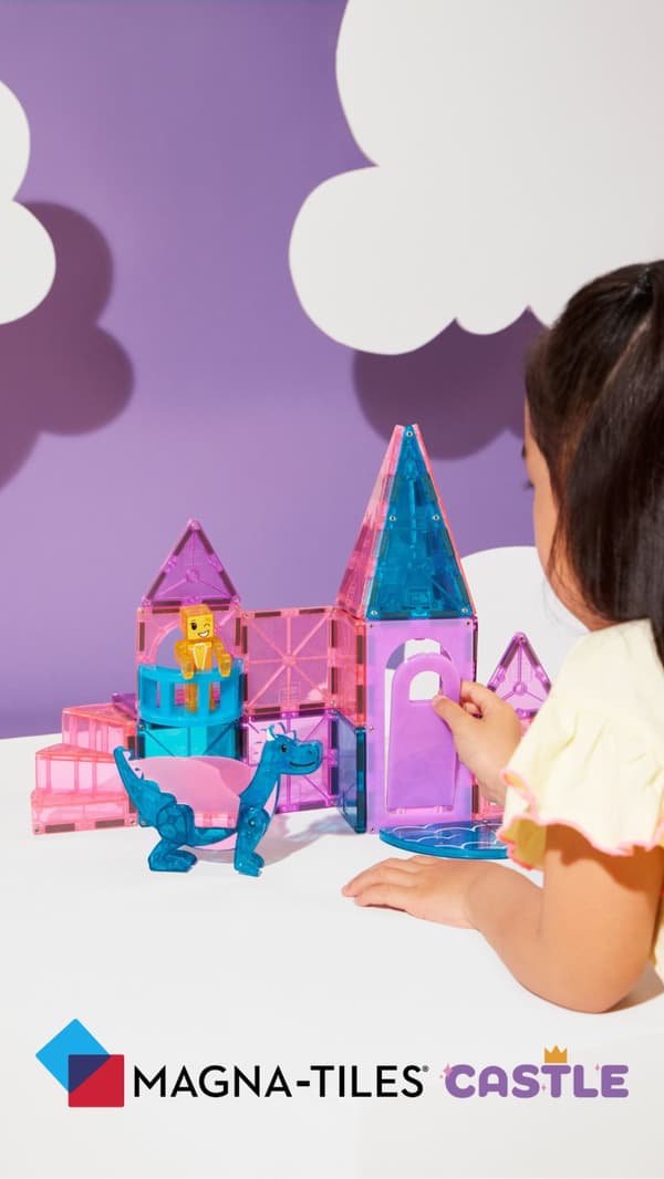 Slott 25 bitar Magna-Tiles